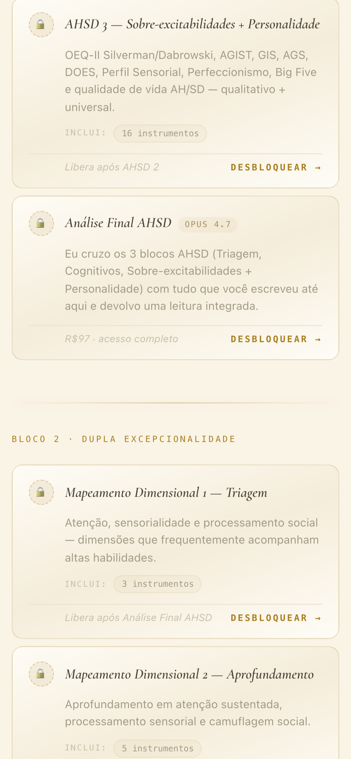 Trilha de testes
